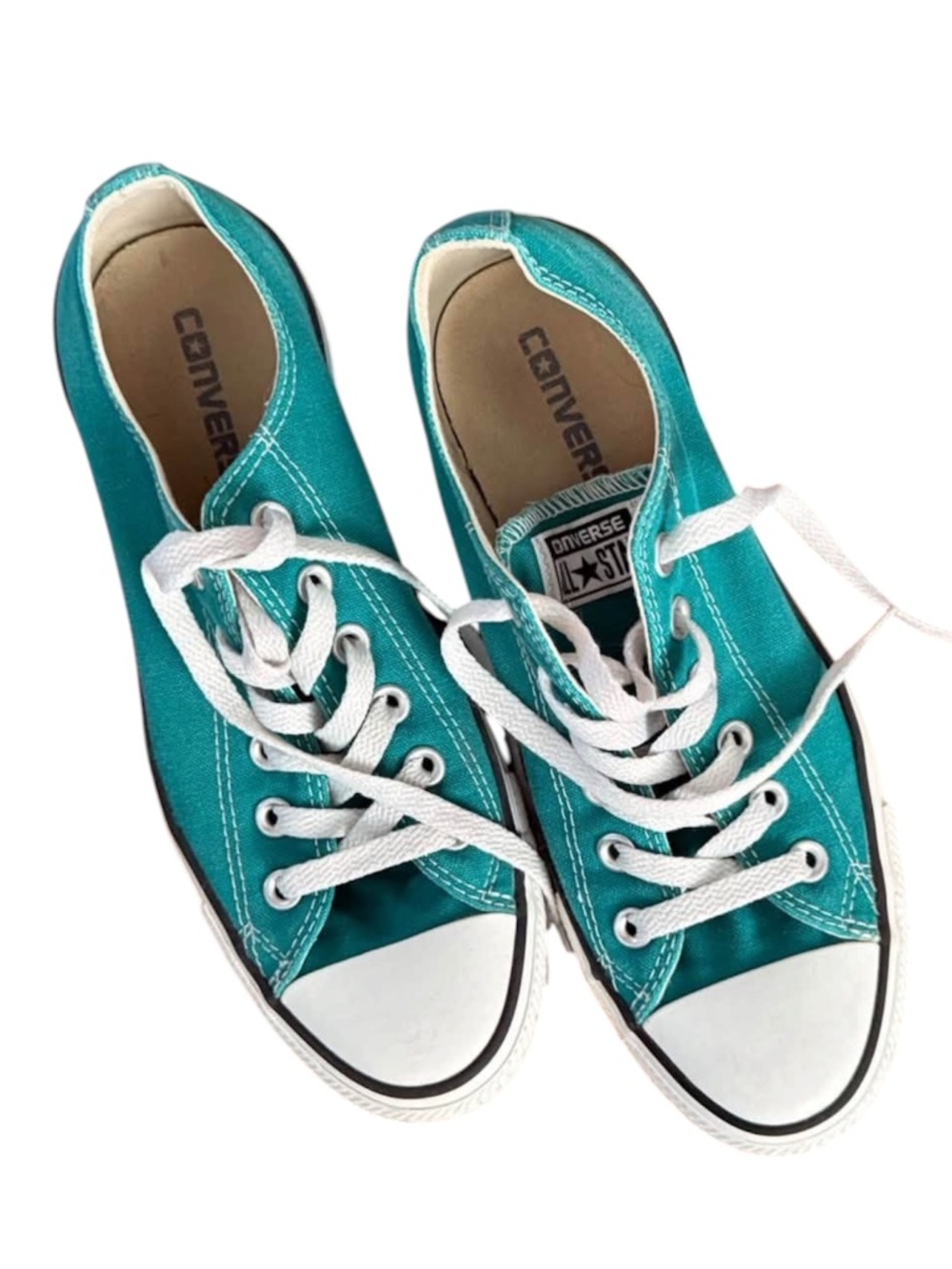 Converse Chuck Taylor All Star Low Waterfall Teal Sneakers Women’s 8